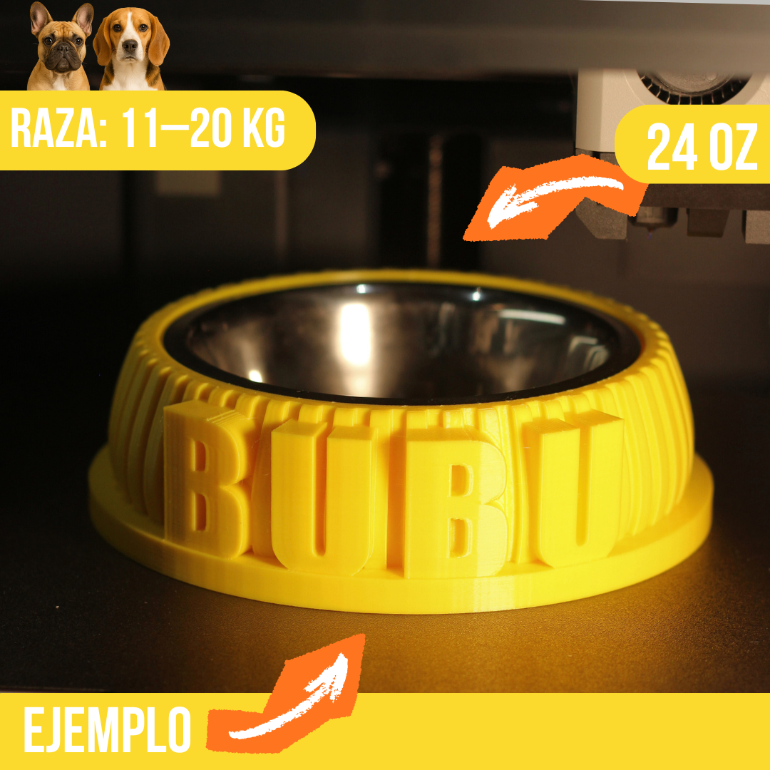 Bowl ¡Con el nombre de tu amo!