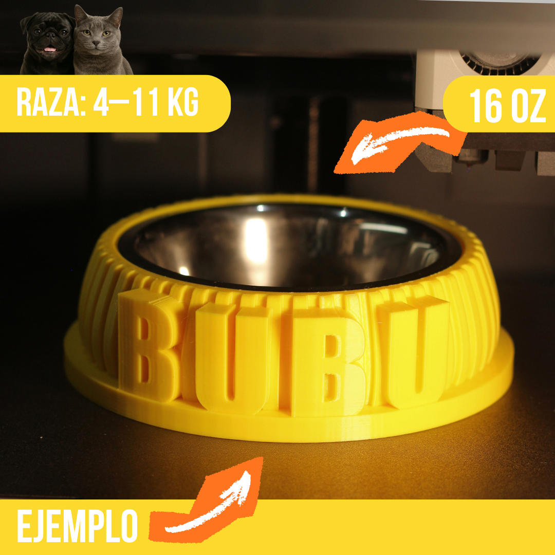 Bowl ¡Con el nombre de tu amo!