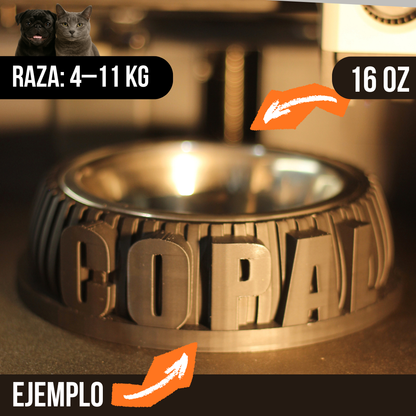 Bowl ¡Con el nombre de tu amo!