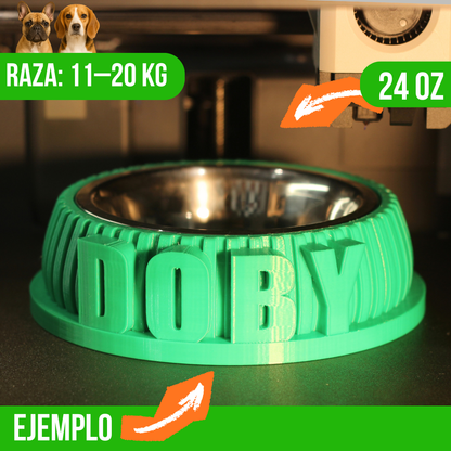 Bowl ¡Con el nombre de tu amo!