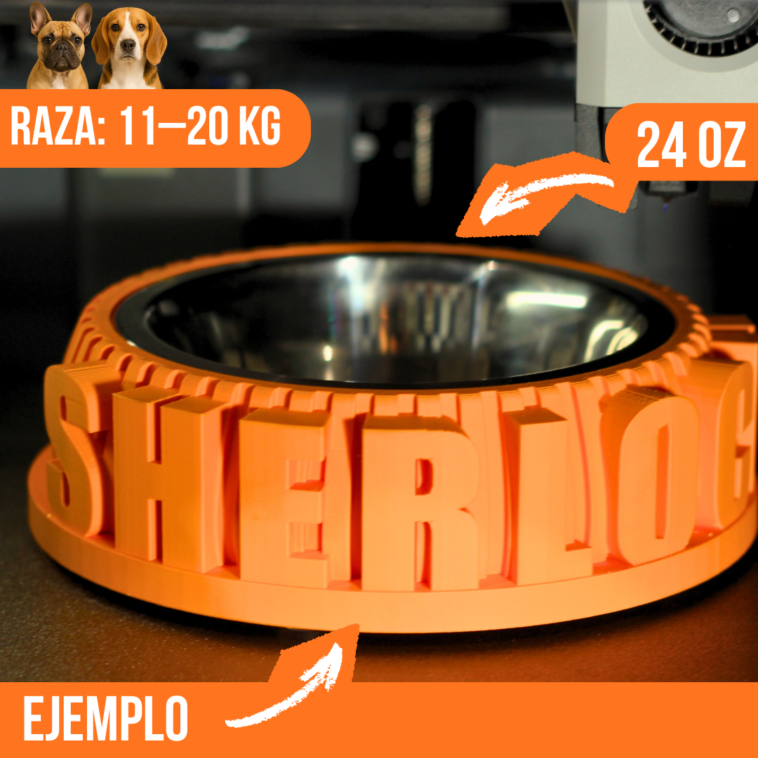 Bowl ¡Con el nombre de tu amo!