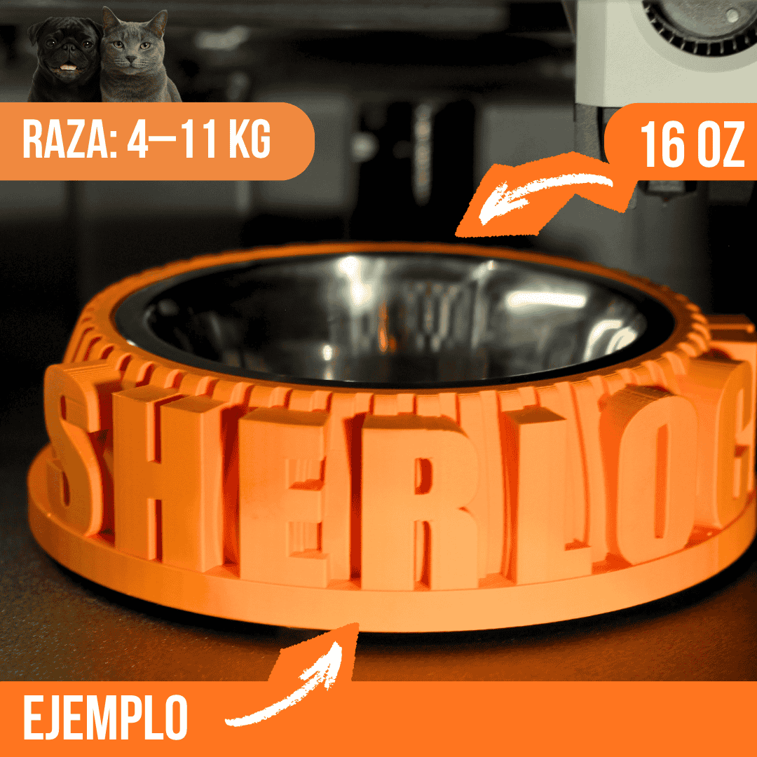 Bowl ¡Con el nombre de tu amo!