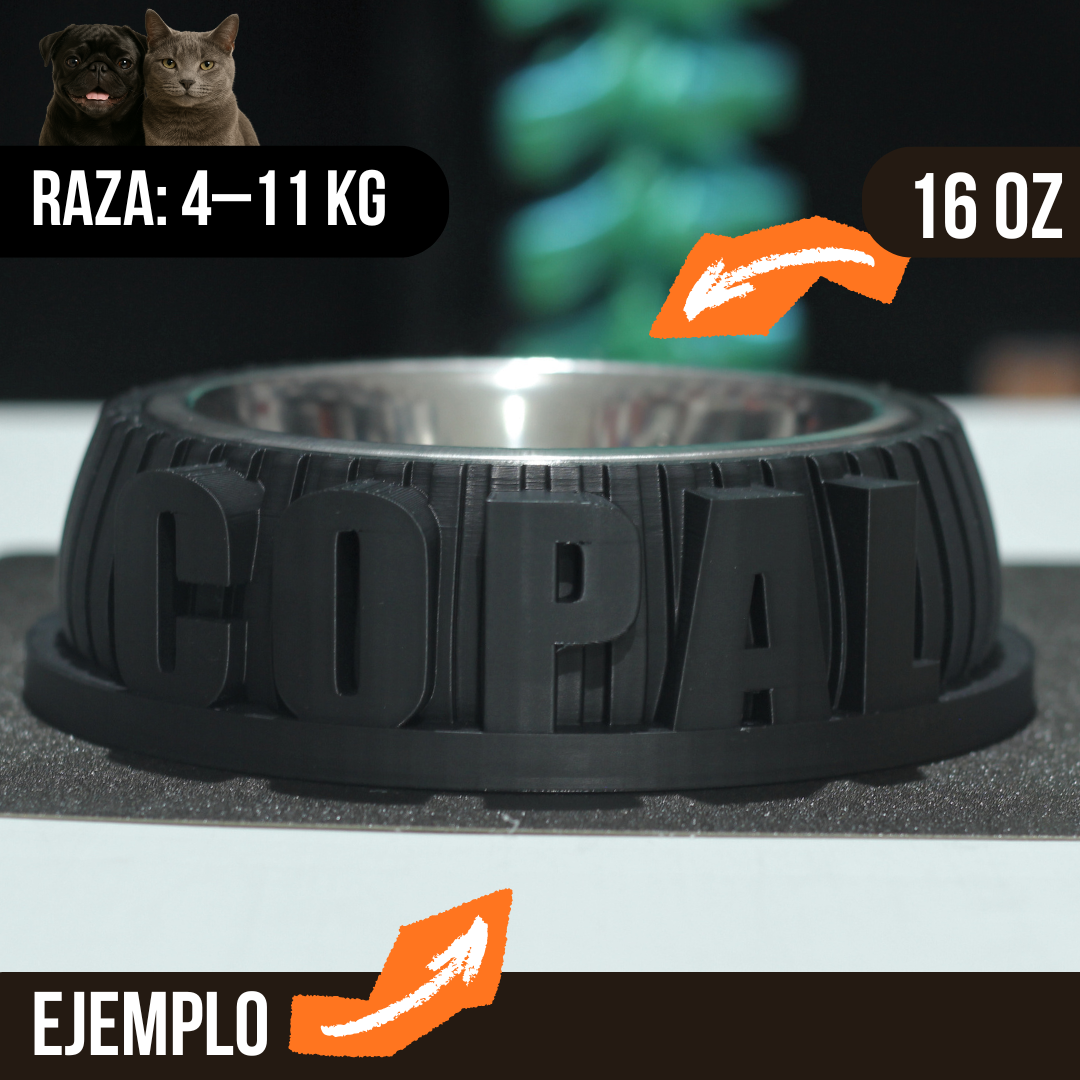 Bowl ¡Con el nombre de tu amo!